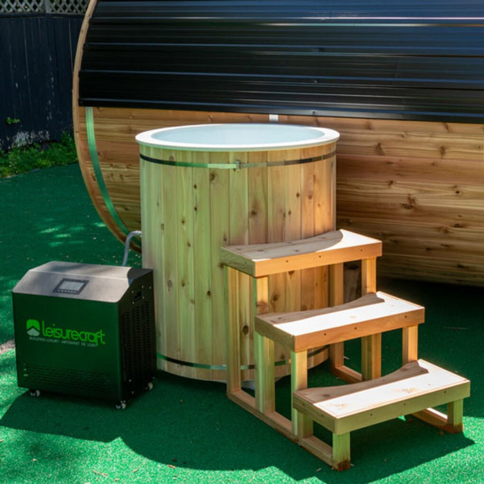 The Canadian Timber Baltic Cold Plunge Tub (CT33BP) by Leisurecraft