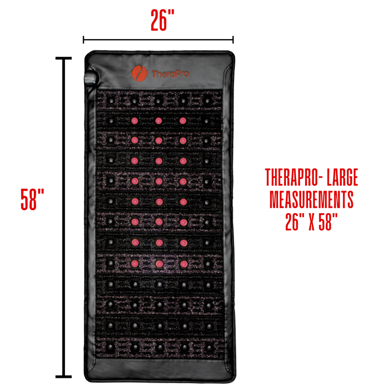 TheraPro™ PEMF, Infrared & Red Light Therapy Recovery Pad – Large by Therasage