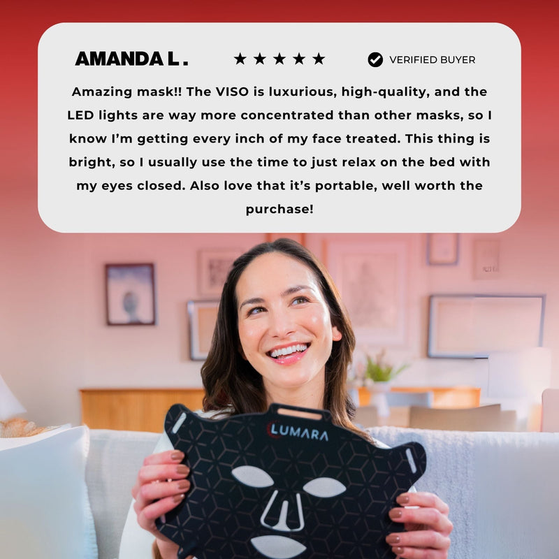 VISO – Anti-Aging Red Light Mask for At-Home Skin Rejuvenation