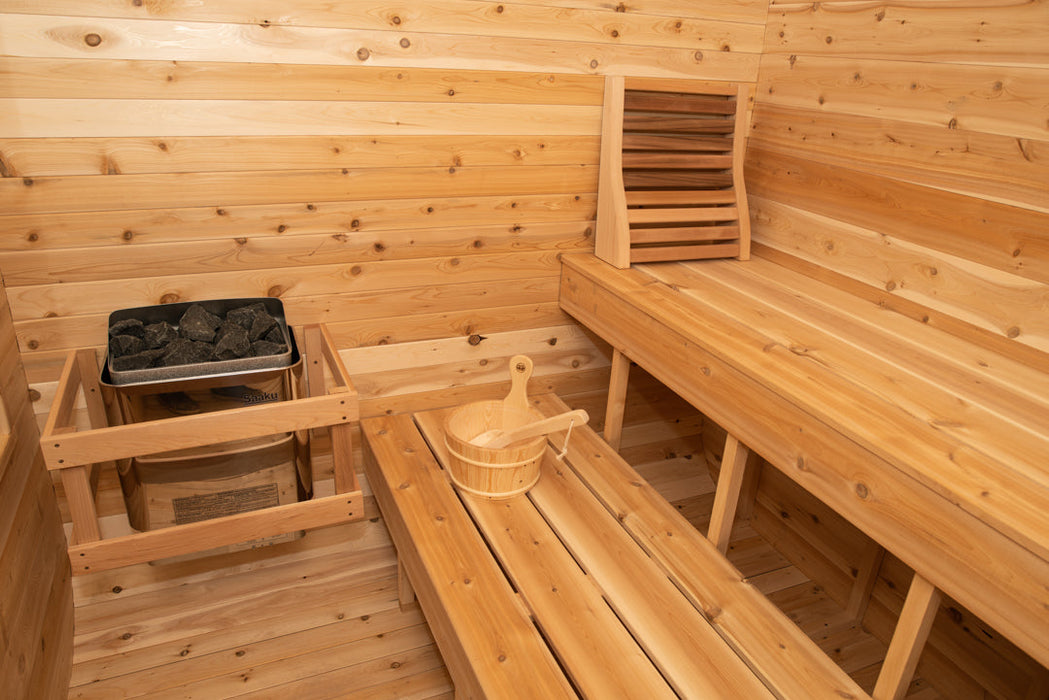 Canadian Timber Luna Outdoor Electric Sauna (CTC22LU) by Leisurecraft