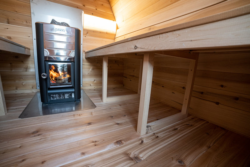 Canadian Timber MiniPOD Wood Burning Sauna (CTC77MW) by Leisurecraft