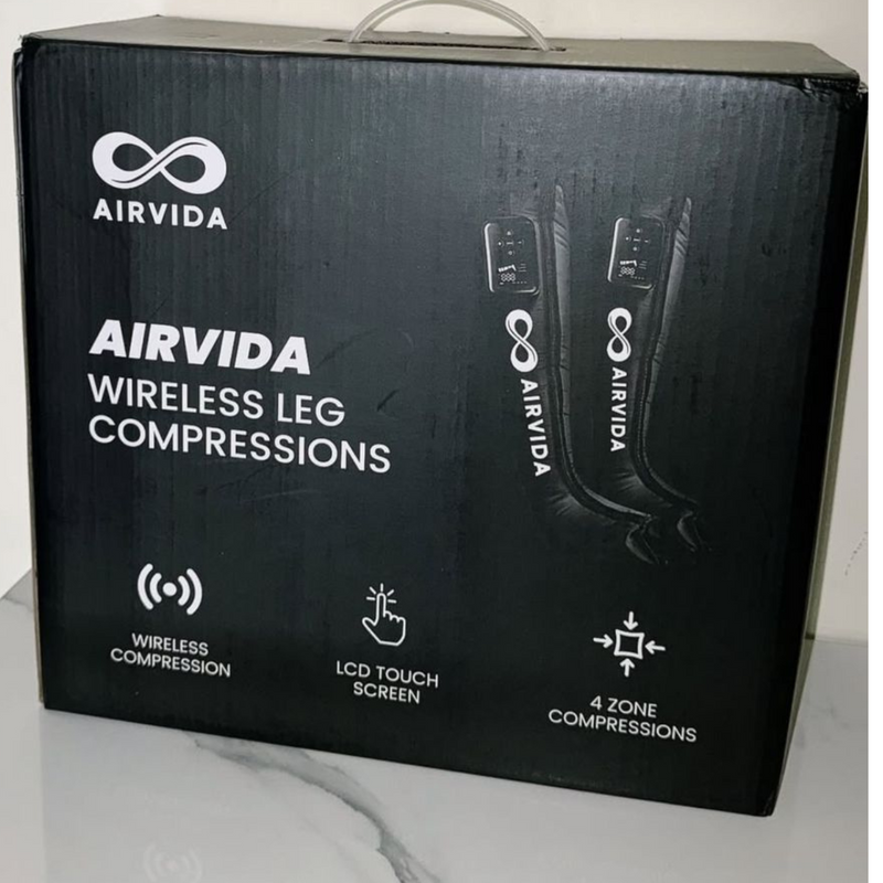 Airvida Cordless Leg Compressions With LCD Screen