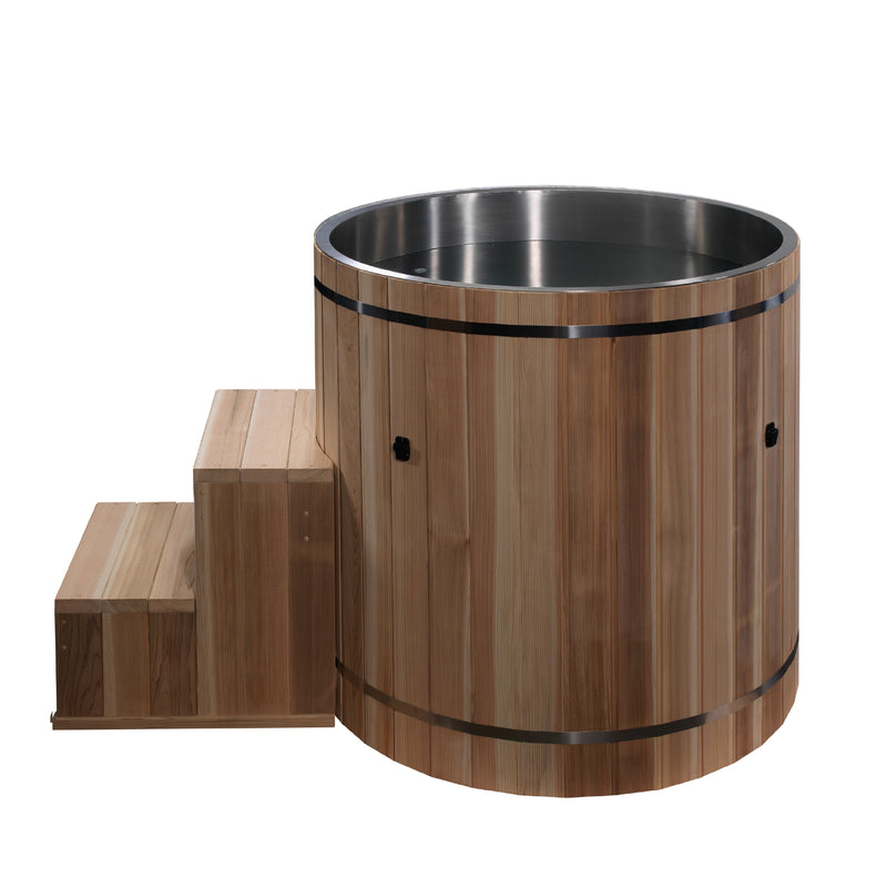 Dynamic Cold Therapy Barrel 316 Stainless Steel Indoor/Outdoor Cold Plunge