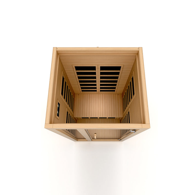 ***New 2026 Model*** Dynamic "Gracia" 1-2 Person Ultra Low EMF FAR IR Sauna (DYN-6119-01 Elite)