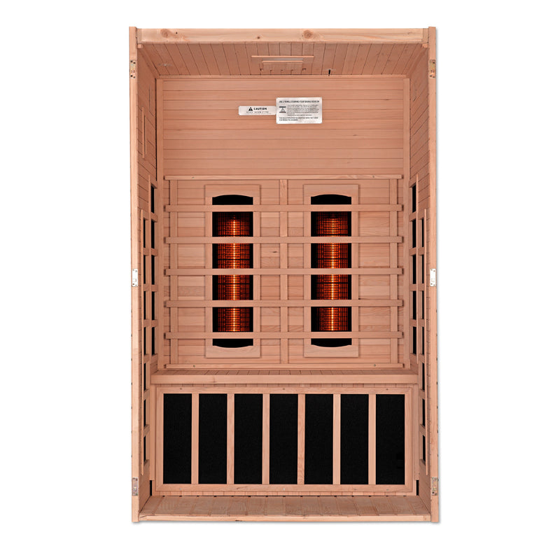 Dynamic "Santiago" 2 Person Full Spectrum IR Sauna (DYN-6209-03 FS)