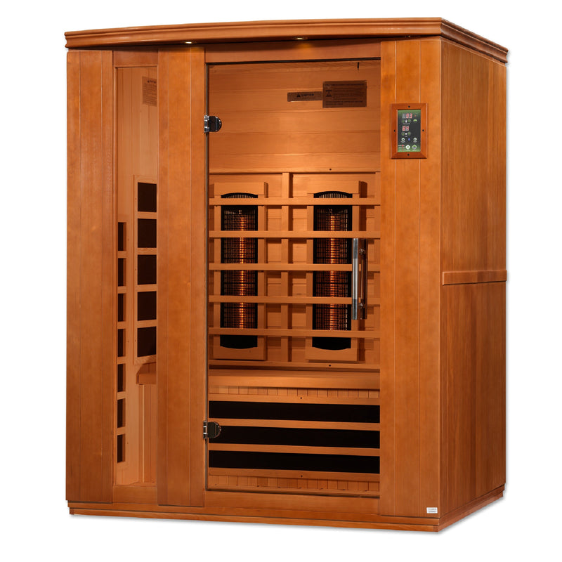 Dynamic "Lugano" 3 Person Full Spectrum IR Sauna (DYN-6336-03 FS)