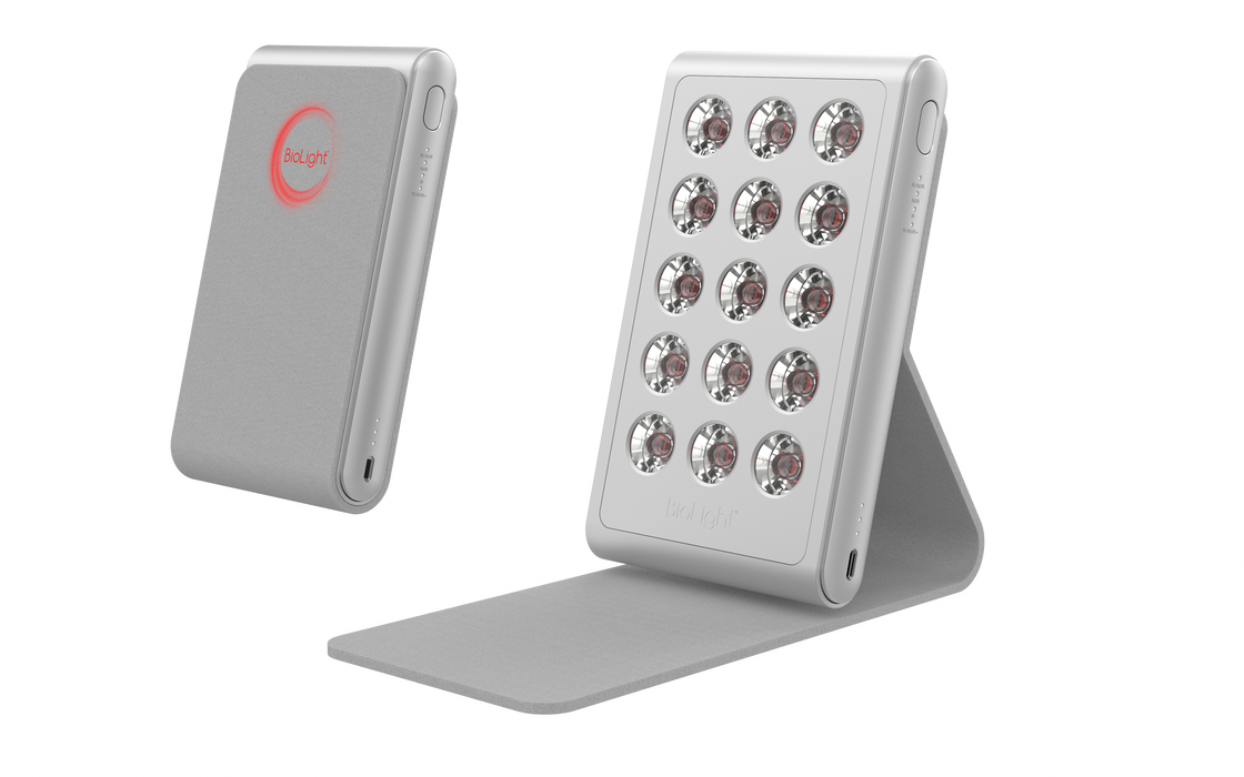 BioLight Shine: Handheld Device - Advanced Red Light Therapy with 15 LEDs and 4 Settings
