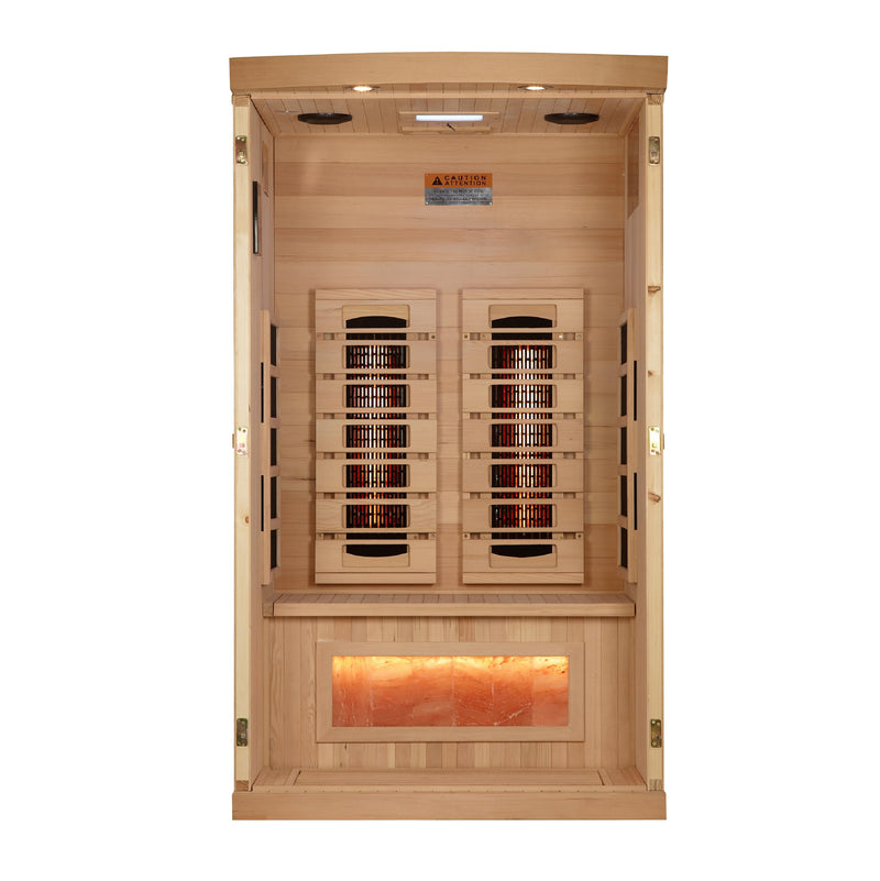 2025 Golden Designs "Reserve Edition" 1 Person Full Spectrum with Himalayan Salt Bar (GDI-8010-03)