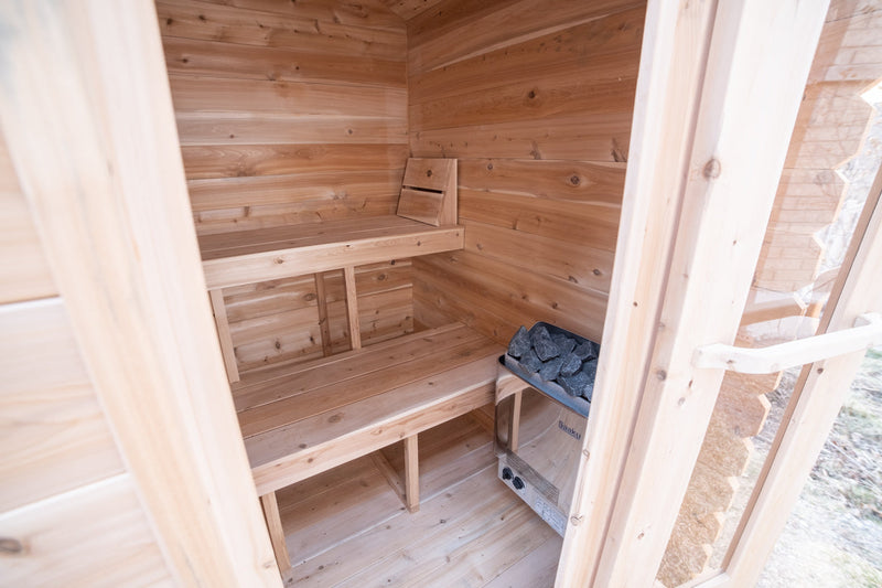 Canadian Timber Granby Electric Sauna (CTC66E) by Leisurecraft