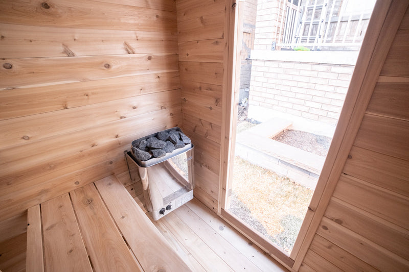 Canadian Timber Granby Electric Sauna (CTC66E) by Leisurecraft