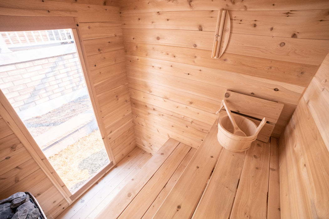 Canadian Timber Granby Electric Sauna (CTC66E) by Leisurecraft