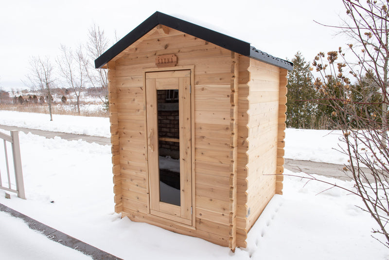 Canadian Timber Granby Electric Sauna (CTC66E) by Leisurecraft