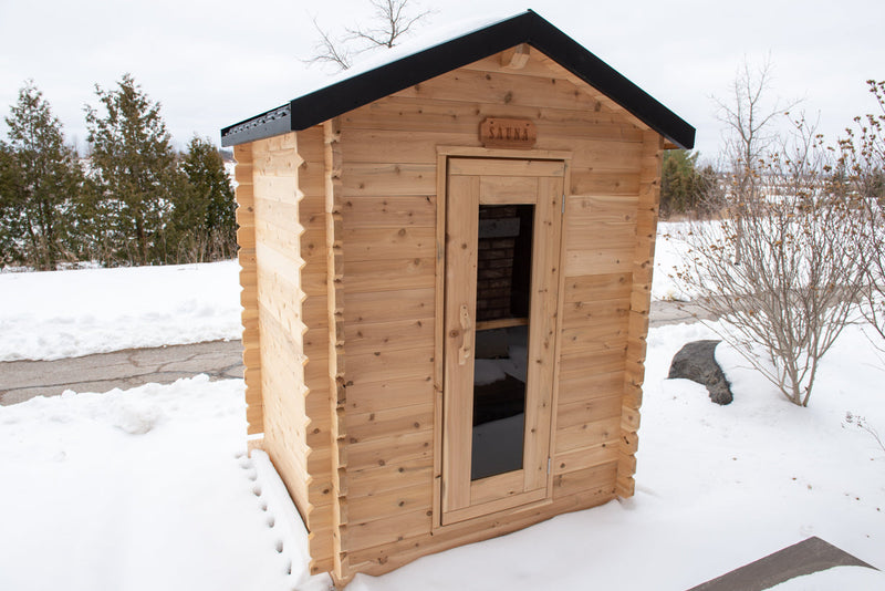 Canadian Timber Granby Electric Sauna (CTC66E) by Leisurecraft