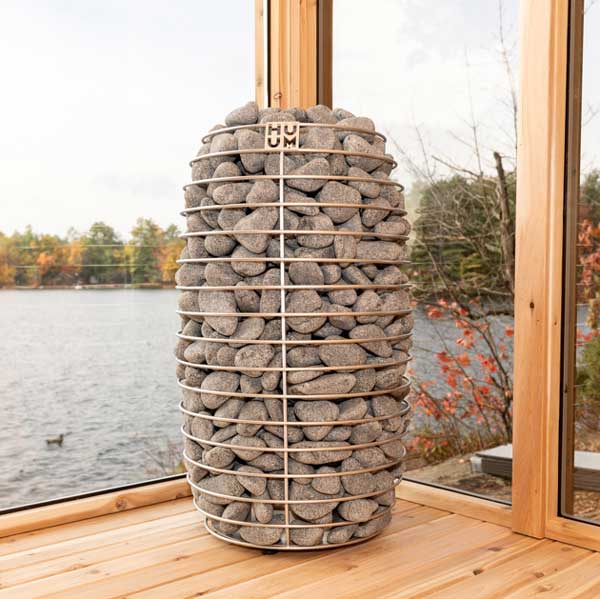 Canadian Timber Serenity MP Electric Barrel Sauna (CTC2245MPE) by Leisurecraft