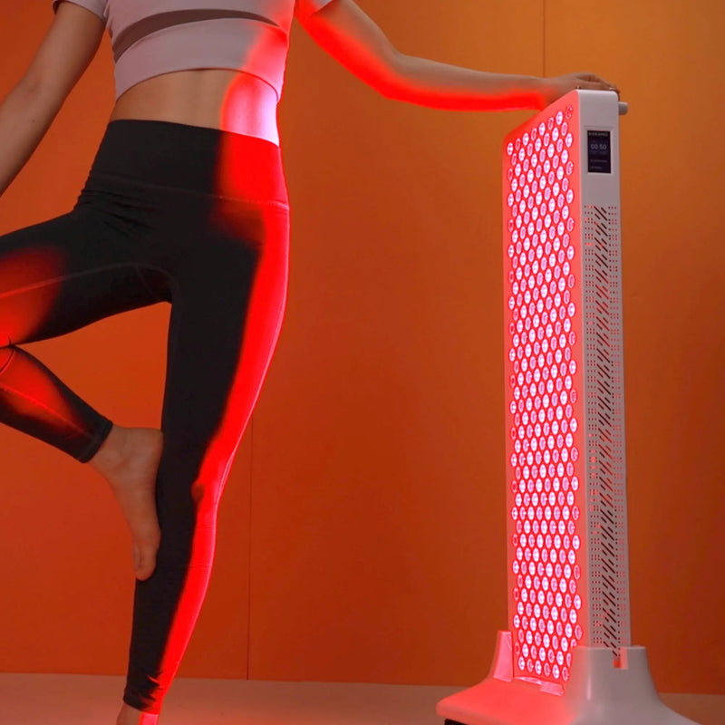 BioLight ReStore Full-Body Red Light Therapy Panel: Touch Screen, Adjustable Brightness & Pulsed Frequencies