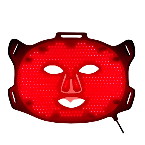 LED Facial Mask with Red and Near-Infrared Light Modes
