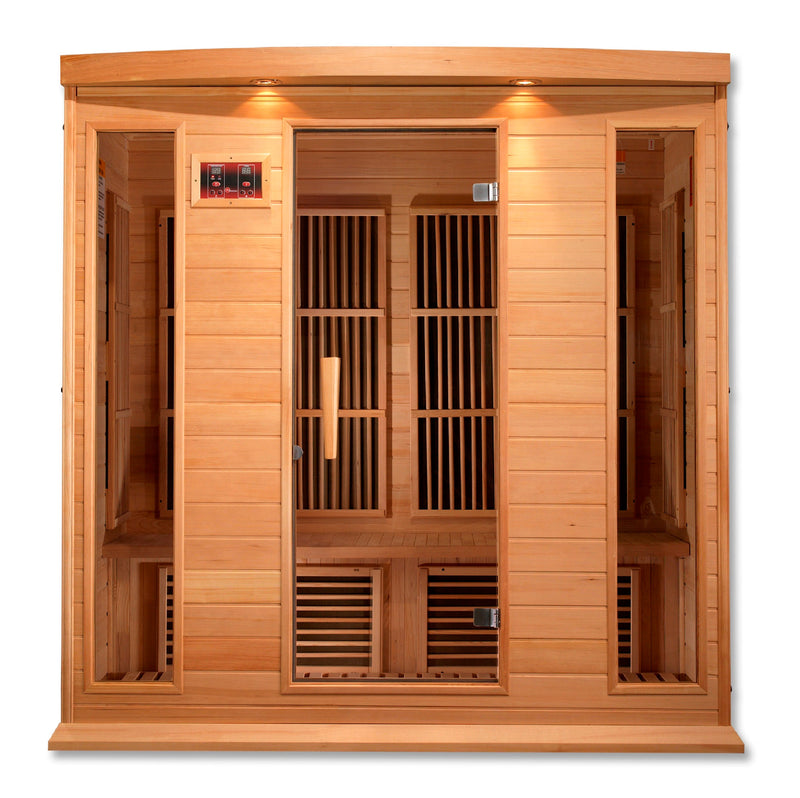Maxxus 4 Person Low EMF FAR IR Sauna (MX-K406-01)