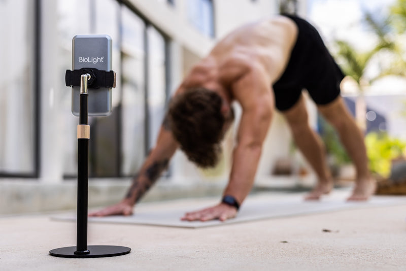 BioLight Glow: Portable Red Light Therapy Device - Slimmest Handheld Solution for On-the-Go Relief