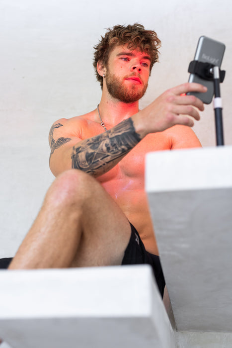 BioLight Glow: Portable Red Light Therapy Device - Slimmest Handheld Solution for On-the-Go Relief