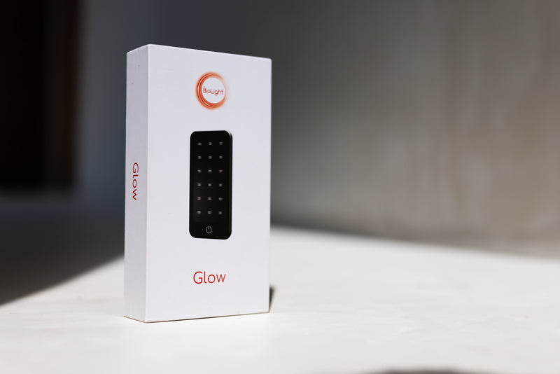 BioLight Glow: Portable Red Light Therapy Device - Slimmest Handheld Solution for On-the-Go Relief
