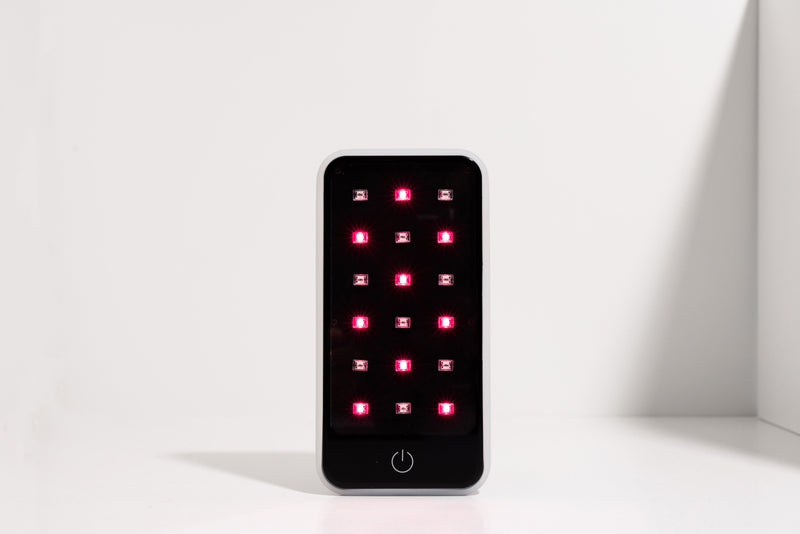 BioLight Glow: Portable Red Light Therapy Device - Slimmest Handheld Solution for On-the-Go Relief