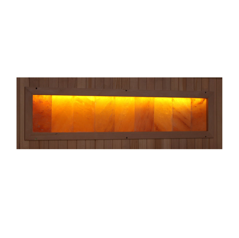 Golden Designs "Reserve Edition" 3 Person Near Zero EMF Full Spectrum with Himalayan Salt Bar (GDI-8230-01)