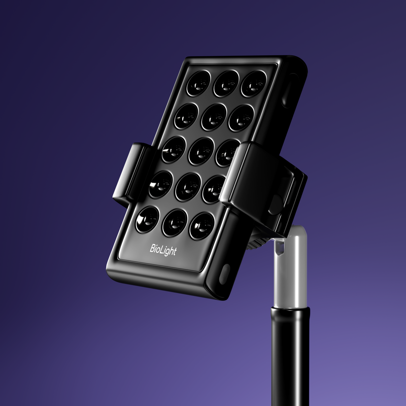 BioLight Shine: Handheld Device - Advanced Red Light Therapy with 15 LEDs and 4 Settings