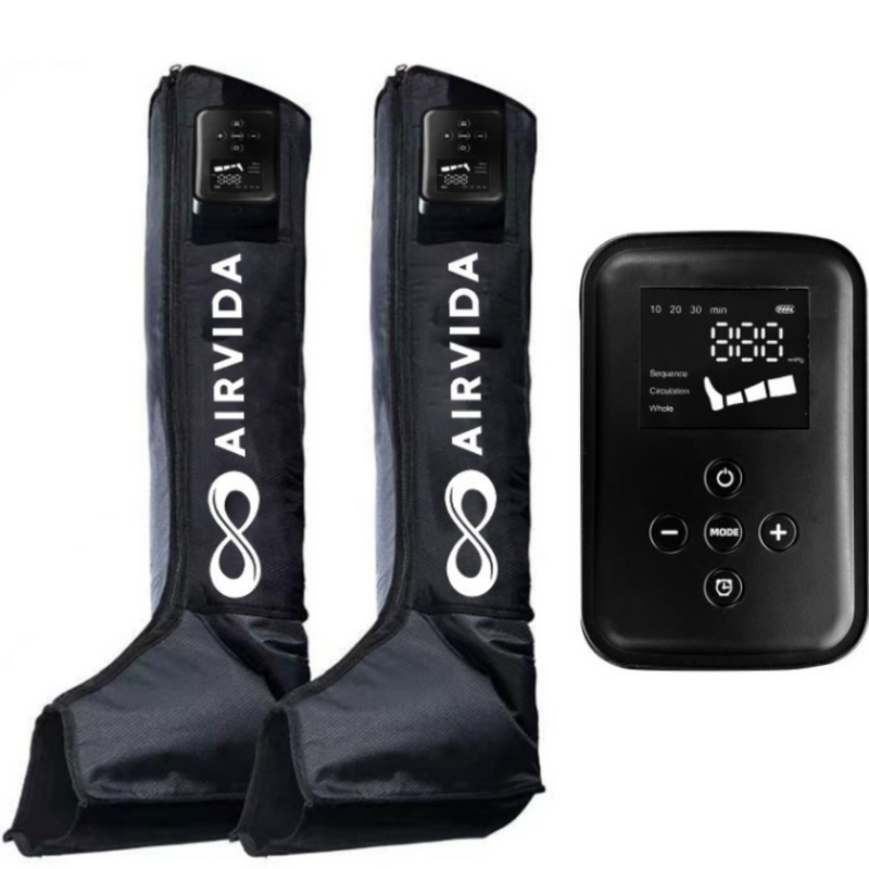 Airvida Cordless Leg Compressions With LCD Screen