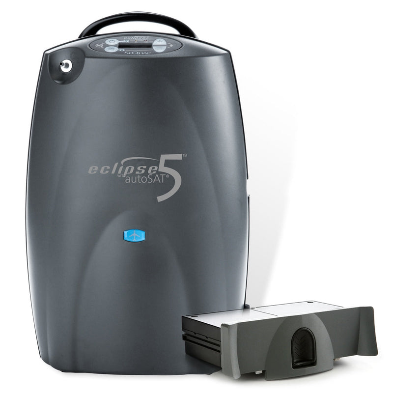 Eclipse 5 Portable Oxygen Concentrator Bundle (Continuous Flow & Pulse Dose)