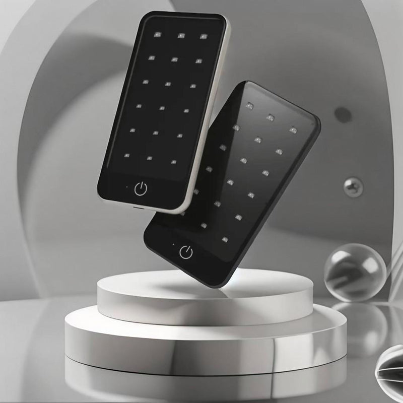 BioLight Glow: Portable Red Light Therapy Device - Slimmest Handheld Solution for On-the-Go Relief